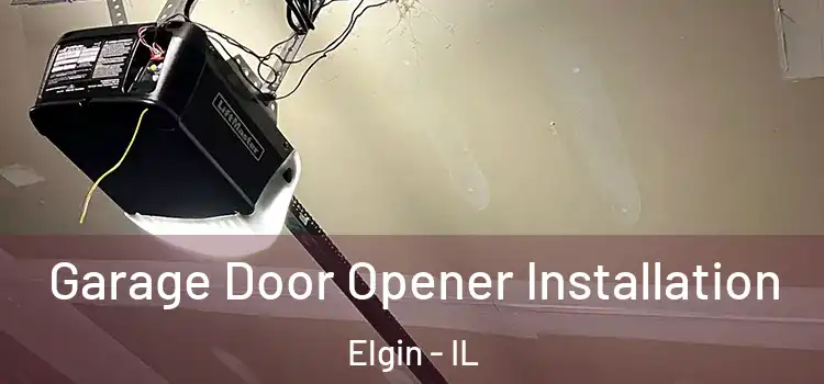  Garage Door Opener Installation Elgin - IL
