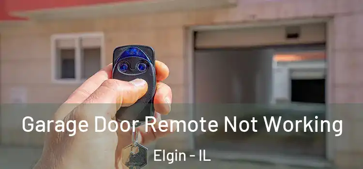  Garage Door Remote Not Working Elgin - IL
