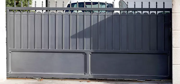 Metal Driveway Gate Installation Elgin